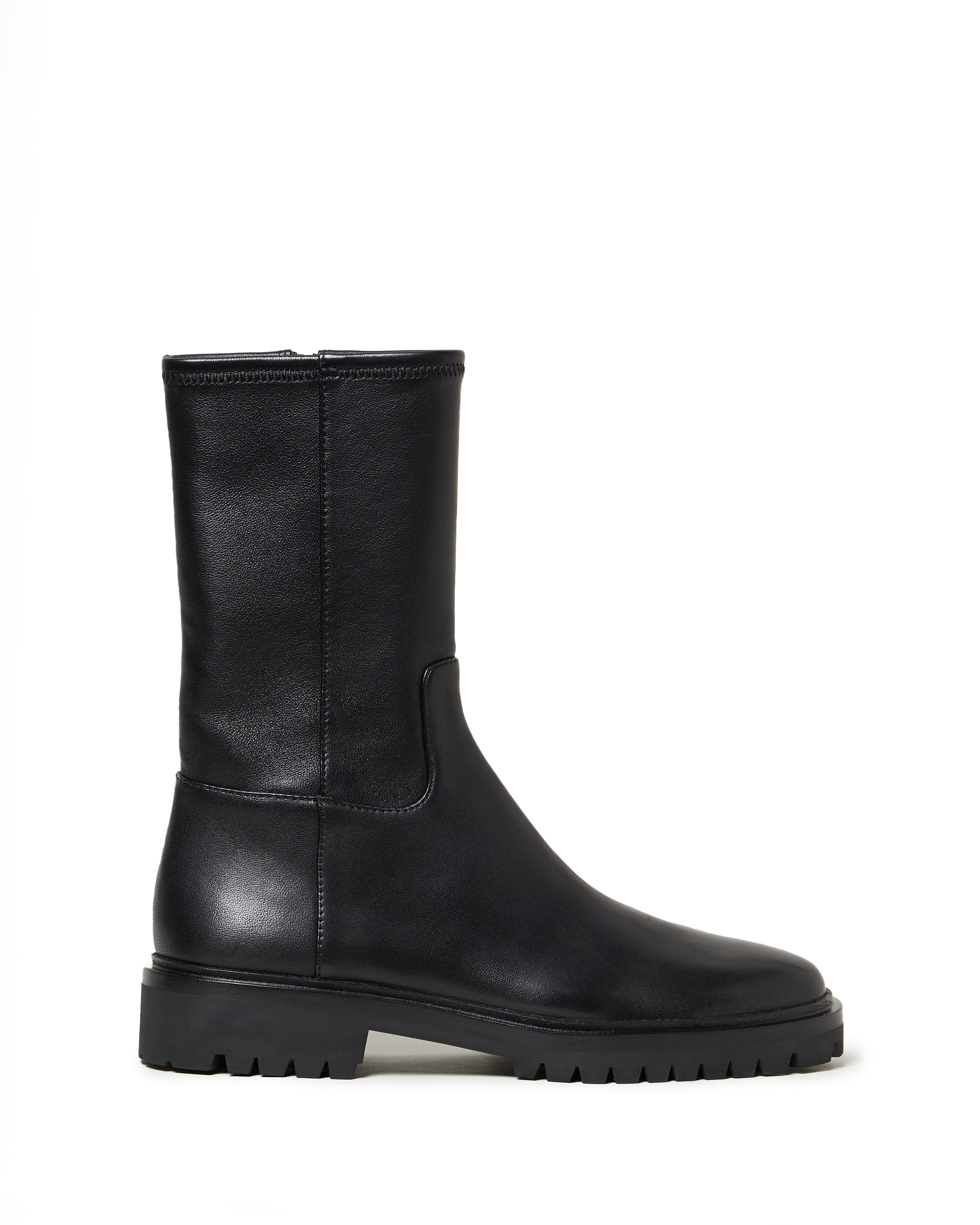 DANNY TALL ANKLE LUG SOLE BOOT