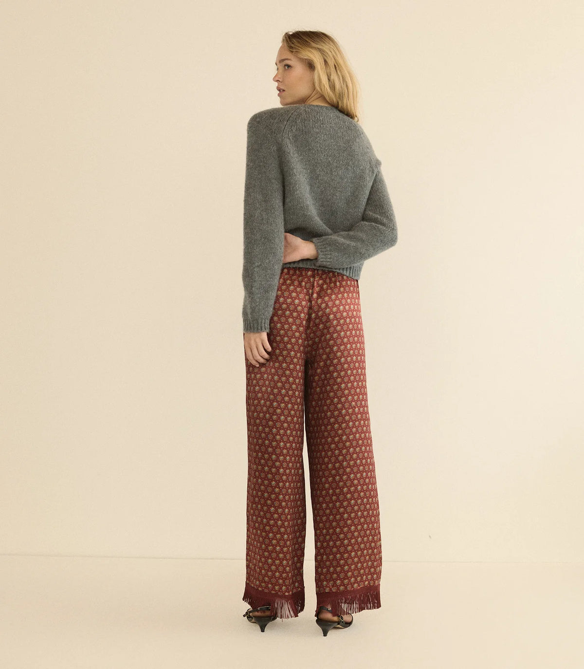 Doen Darcy Cardigan - Charcoal Melange