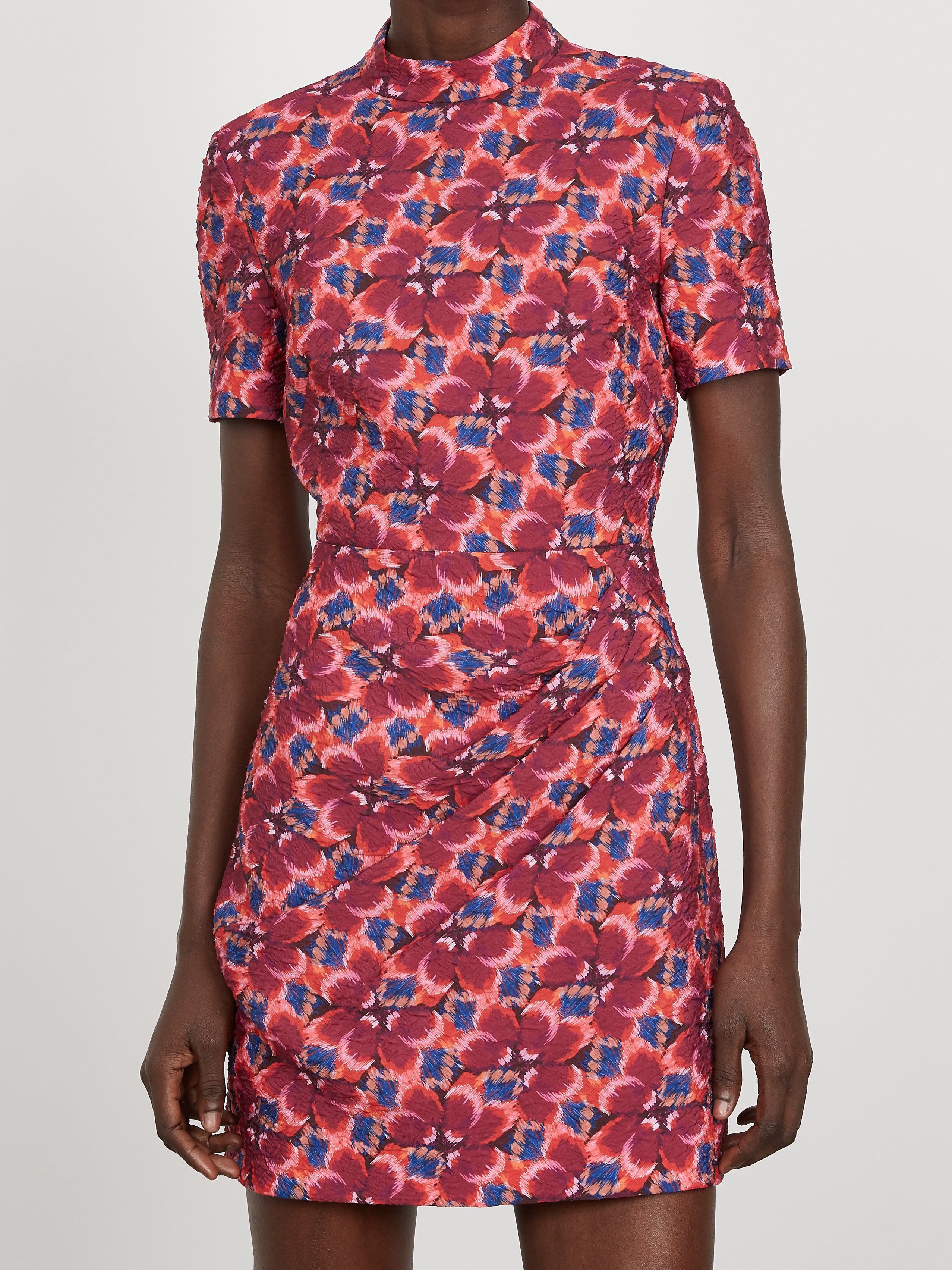 DRAPED MIN DRESS 11096