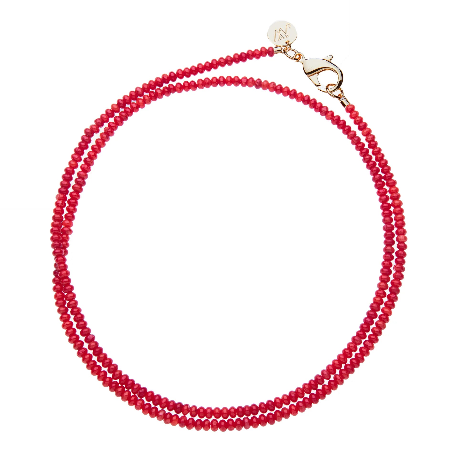 Jane Win Double Wrap Beaded Necklace