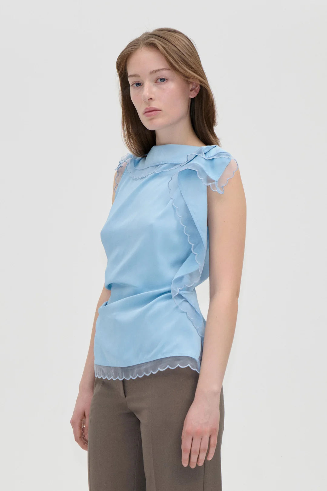 Stine Goya Draped Sleeveless Top