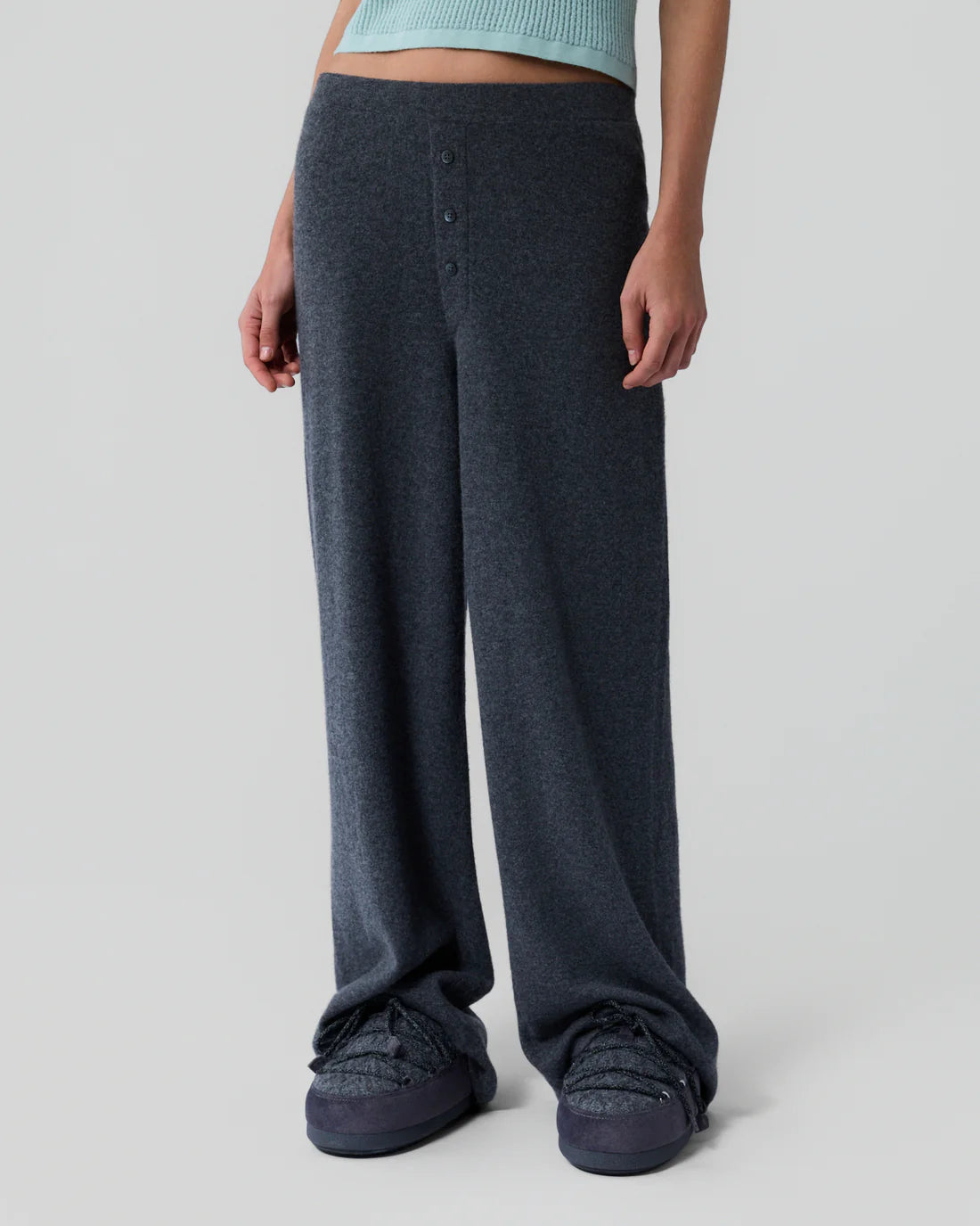 Guest In Residence Everywear Pant - Charcoal
