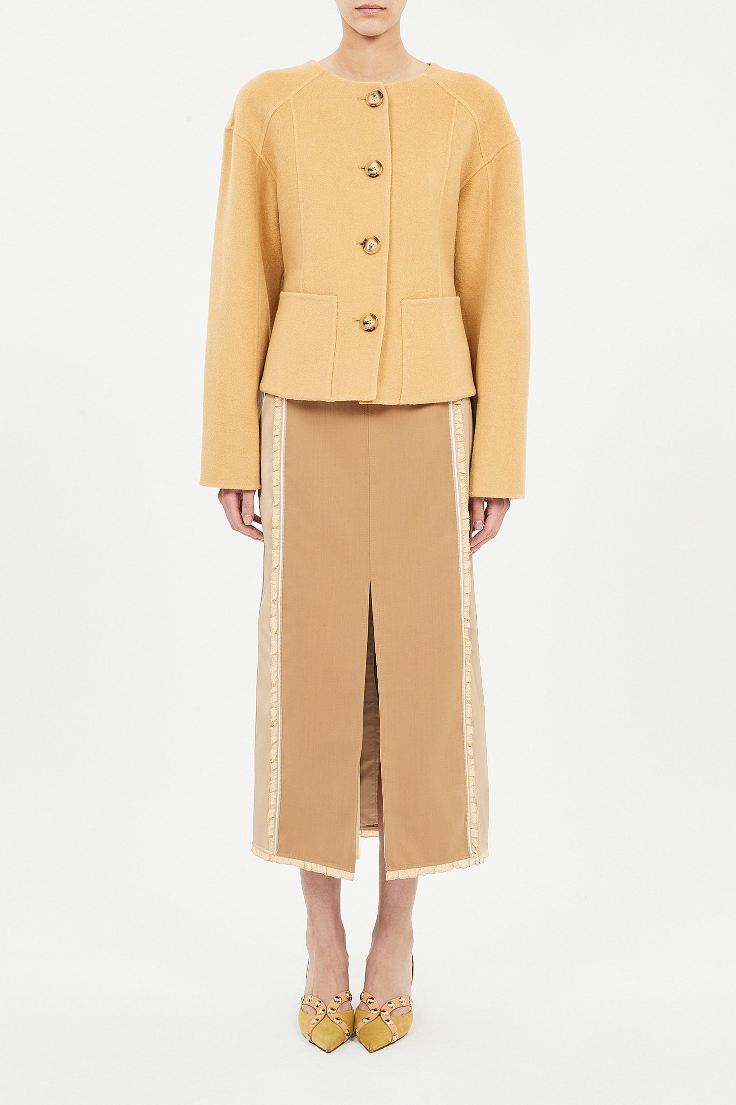Elsie Double Faced Wool Coat