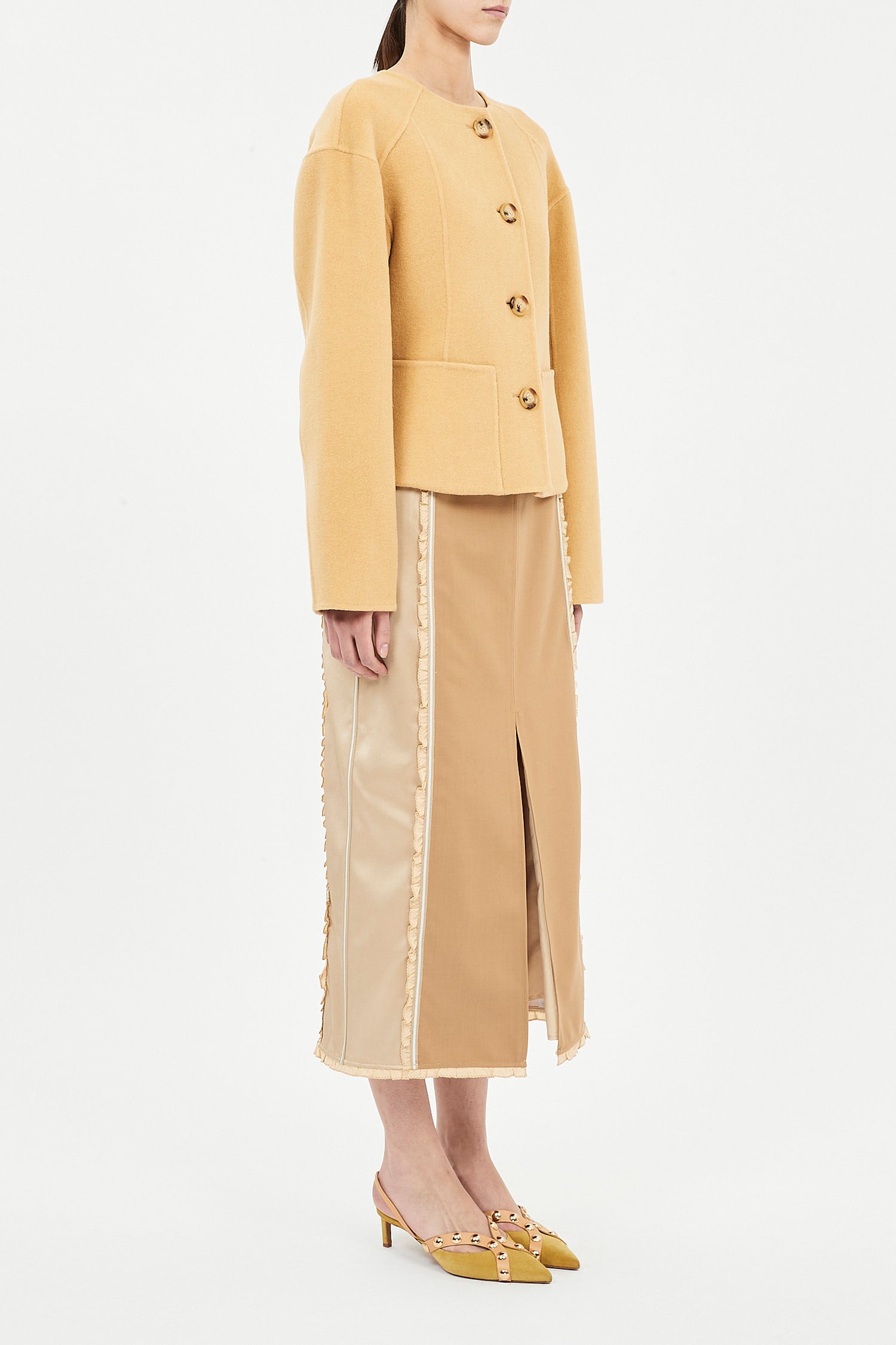 Elsie Double Faced Wool Coat