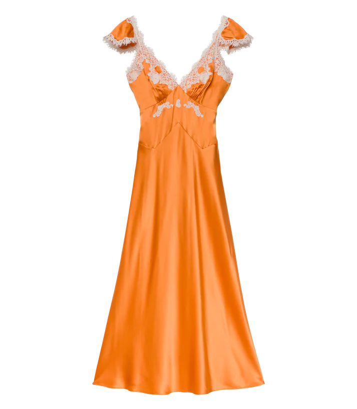 Doen Fiona Dress - Tangerine