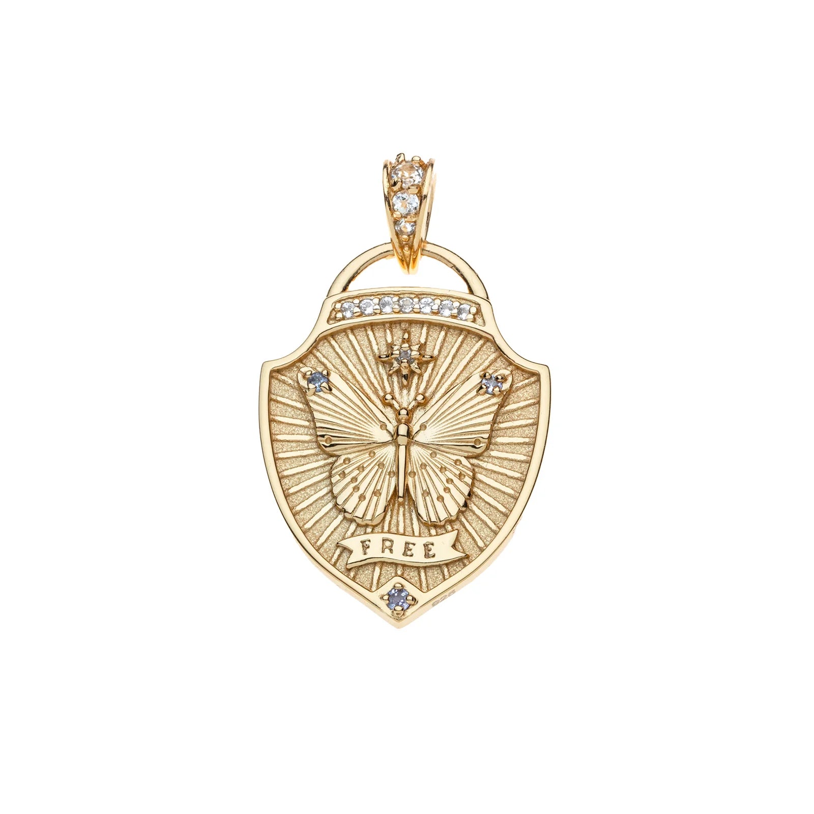 Jane Win FREE Shield Pendant Necklace