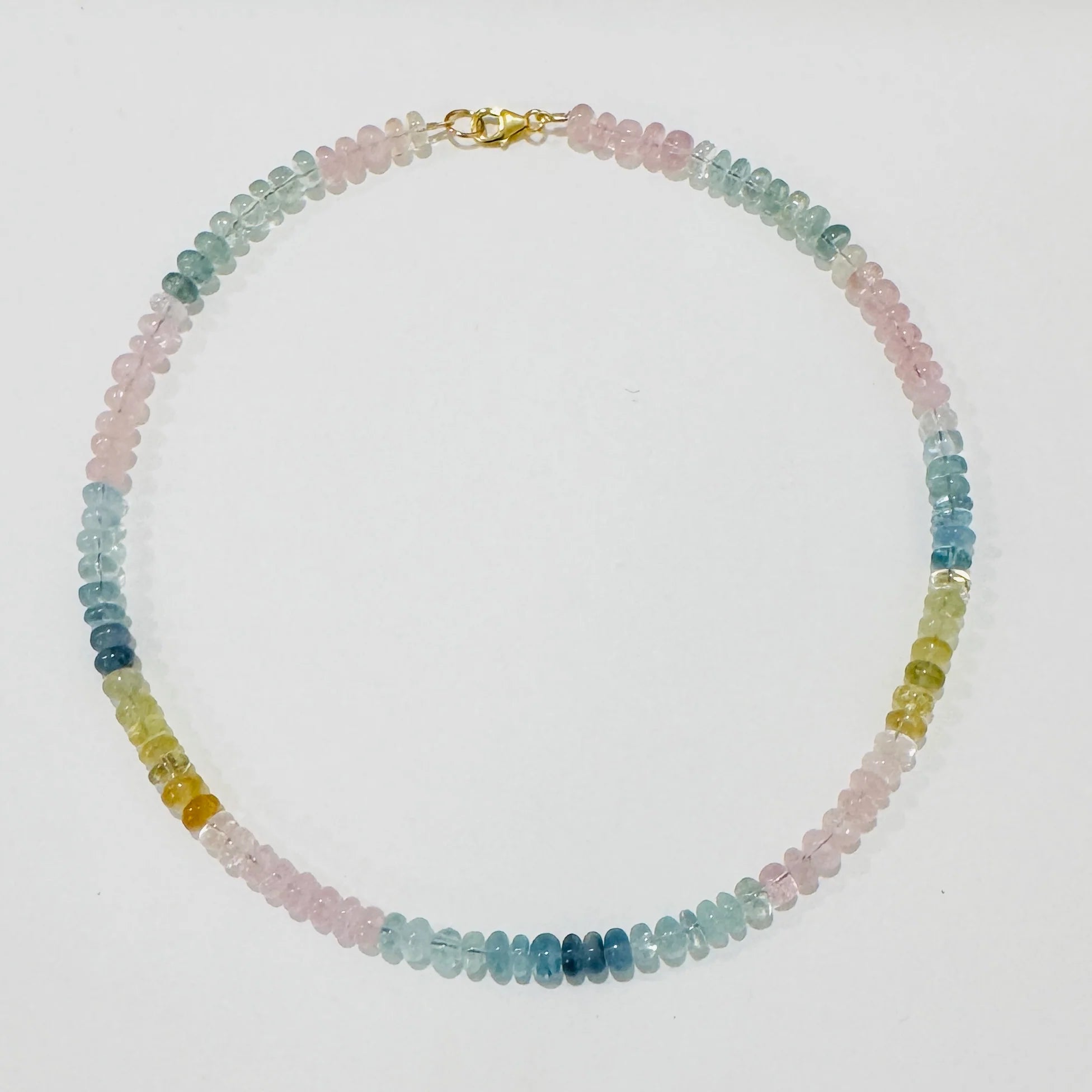 Theodosia Sunset Aquamarine Necklace