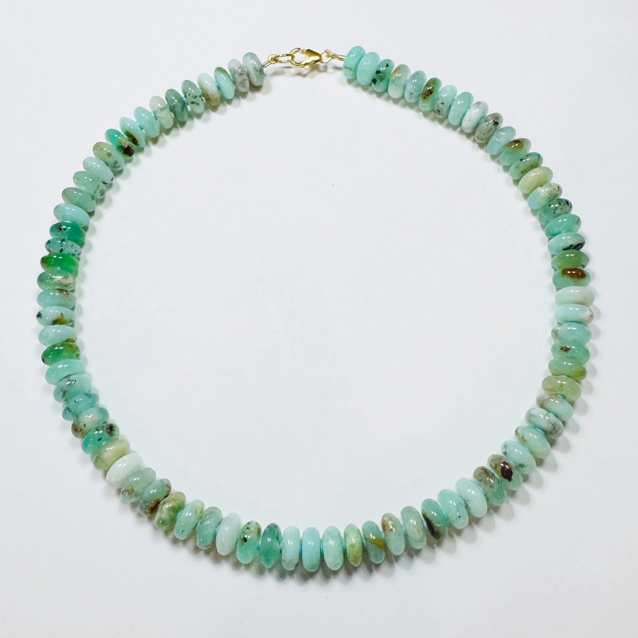 Theodosia Mint Chocolate Chip Candy Necklace