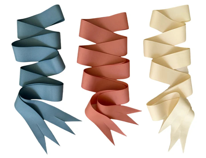 Sarah Bray Ribbon Pack - Coral, Ivory, French Blue