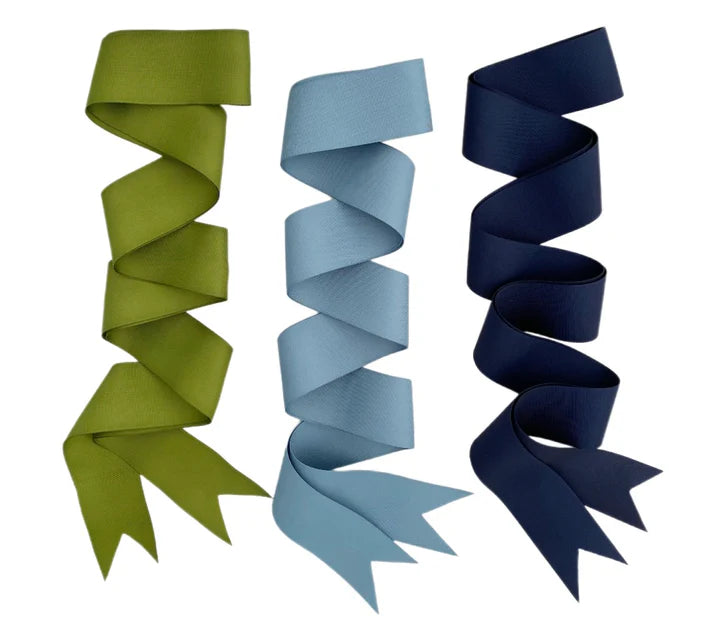 Sarah Bray Ribbon Pack - Olive, Navy, French Blue