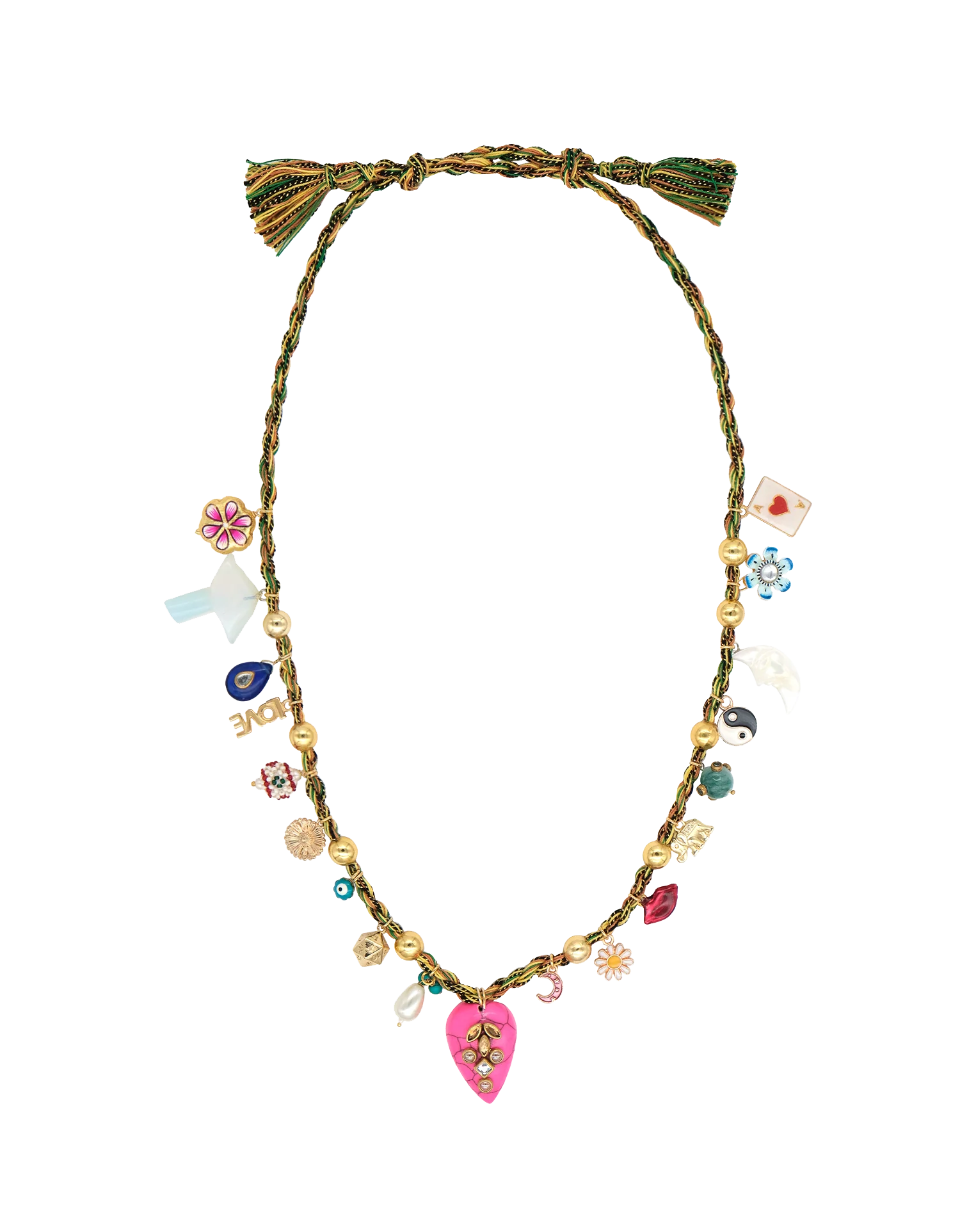 Monoki Grigri Necklace Joy Mushroom