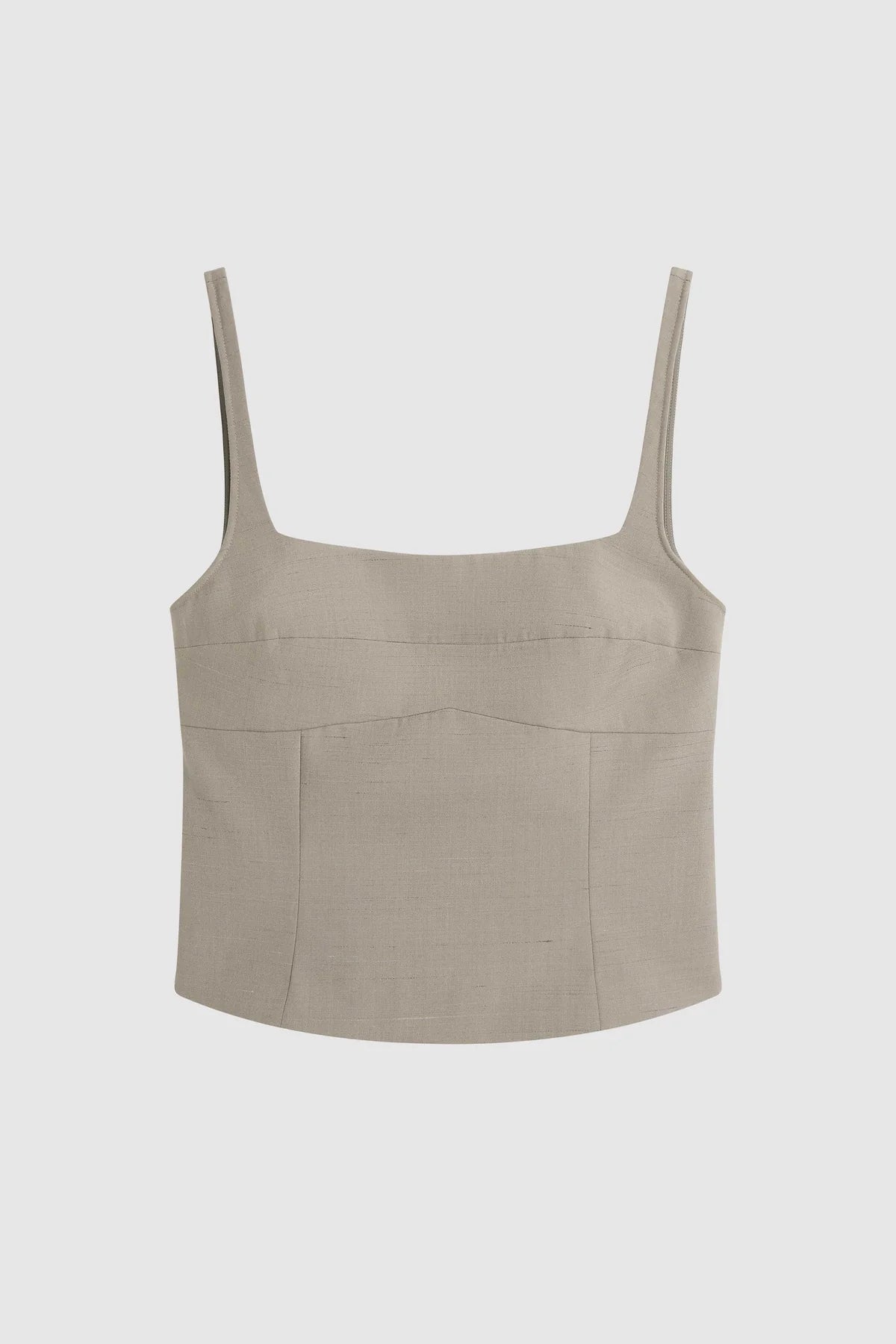 St. Agni Tailored Bustier Top