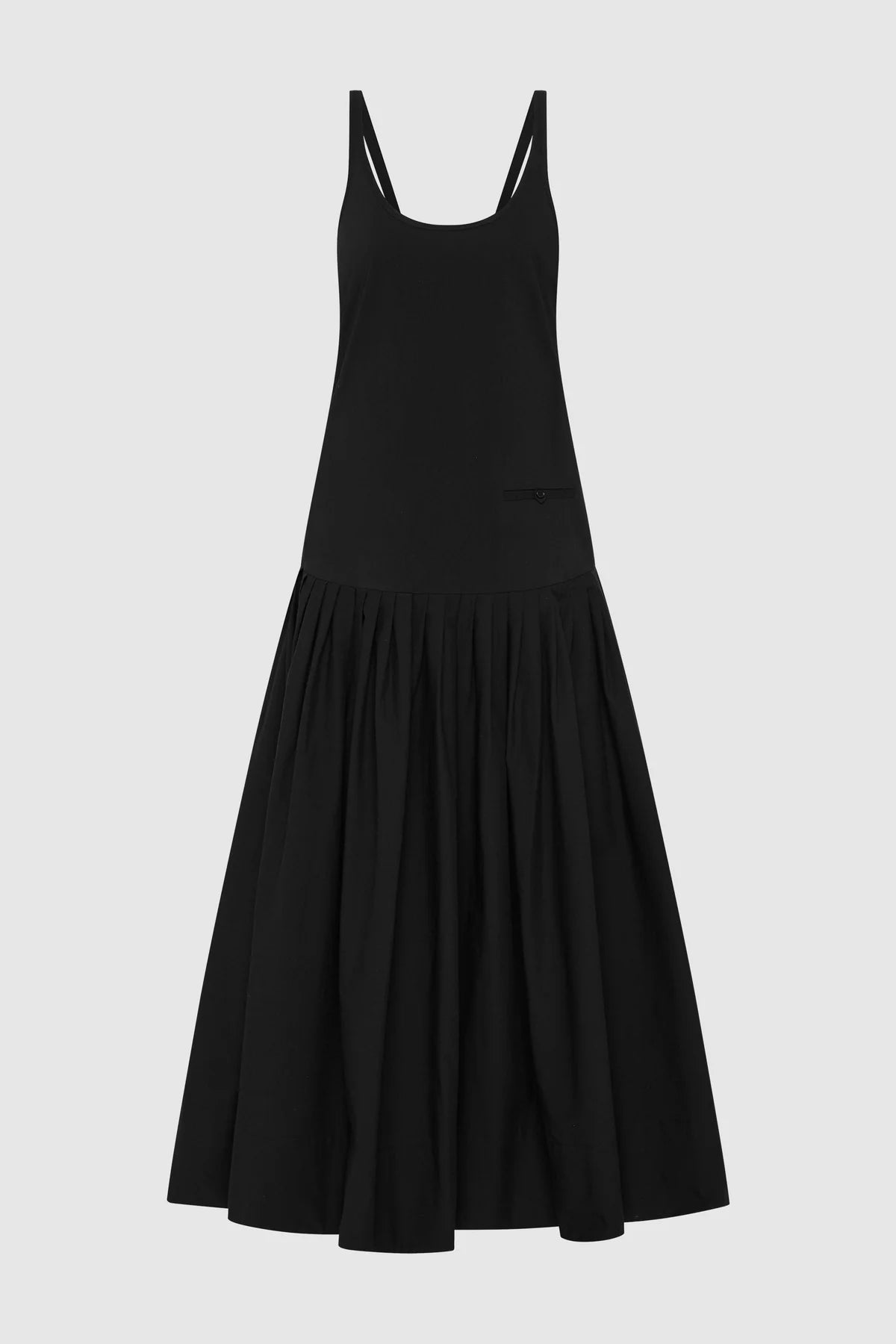 St. Agni Relaxed Pleat Dress