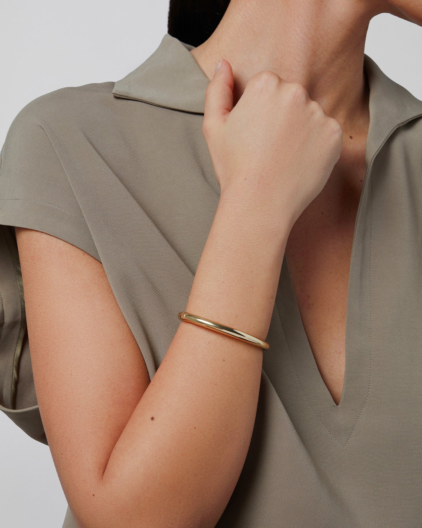 Jenny Bird Gia Bangle - Gold