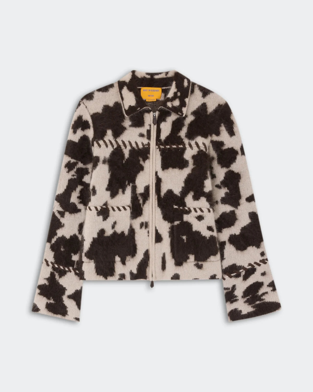 Guest In Residence Grizzly Cowhide Jacket