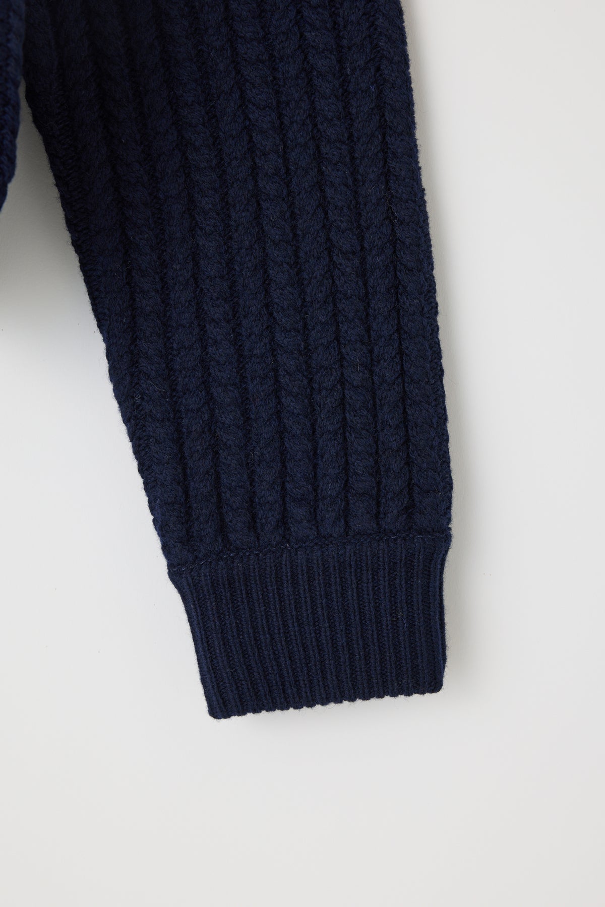 MV CABLE KNIT BLOUSON