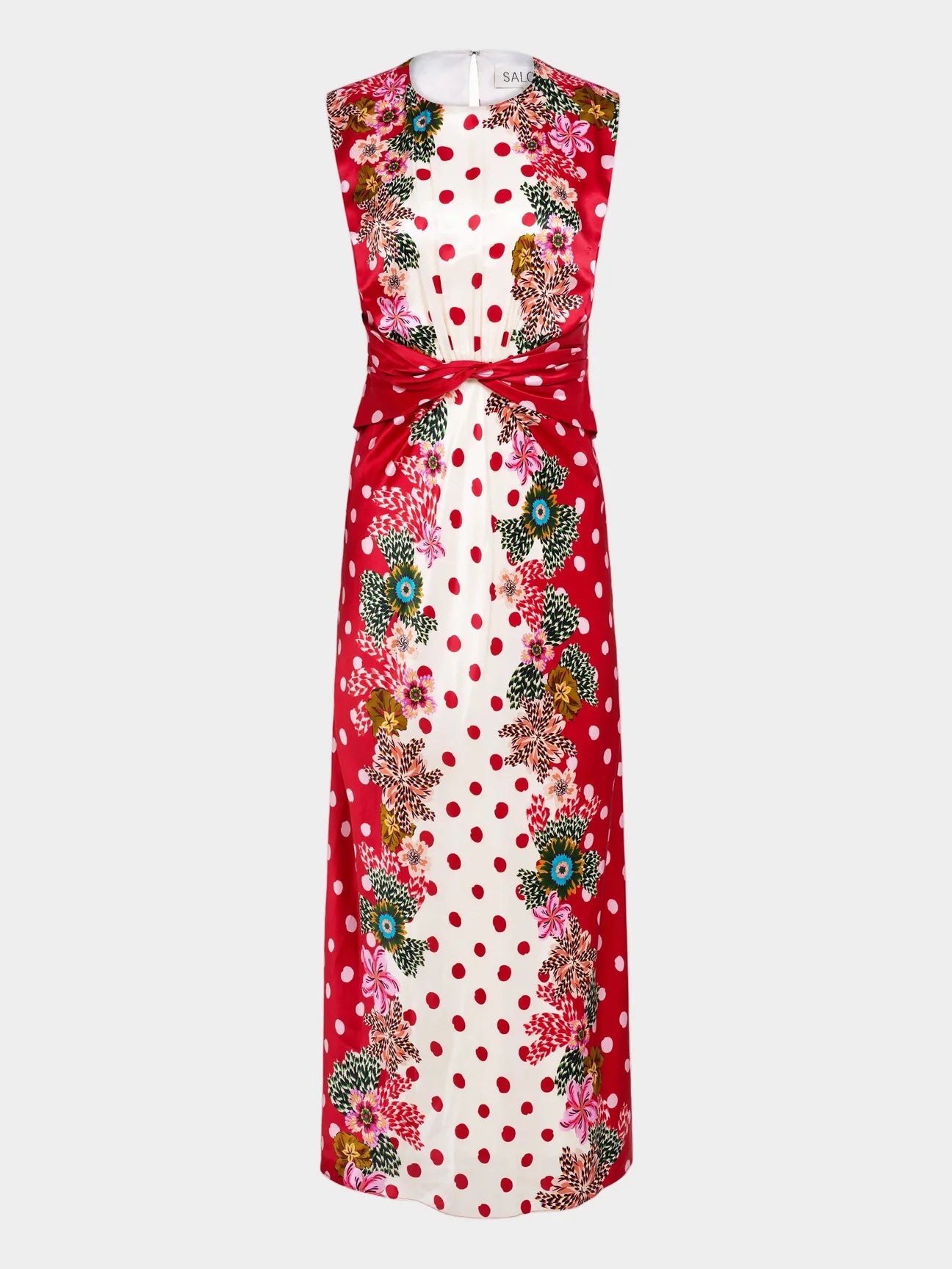 Saloni Gwen Dress - Plumeria Rouge