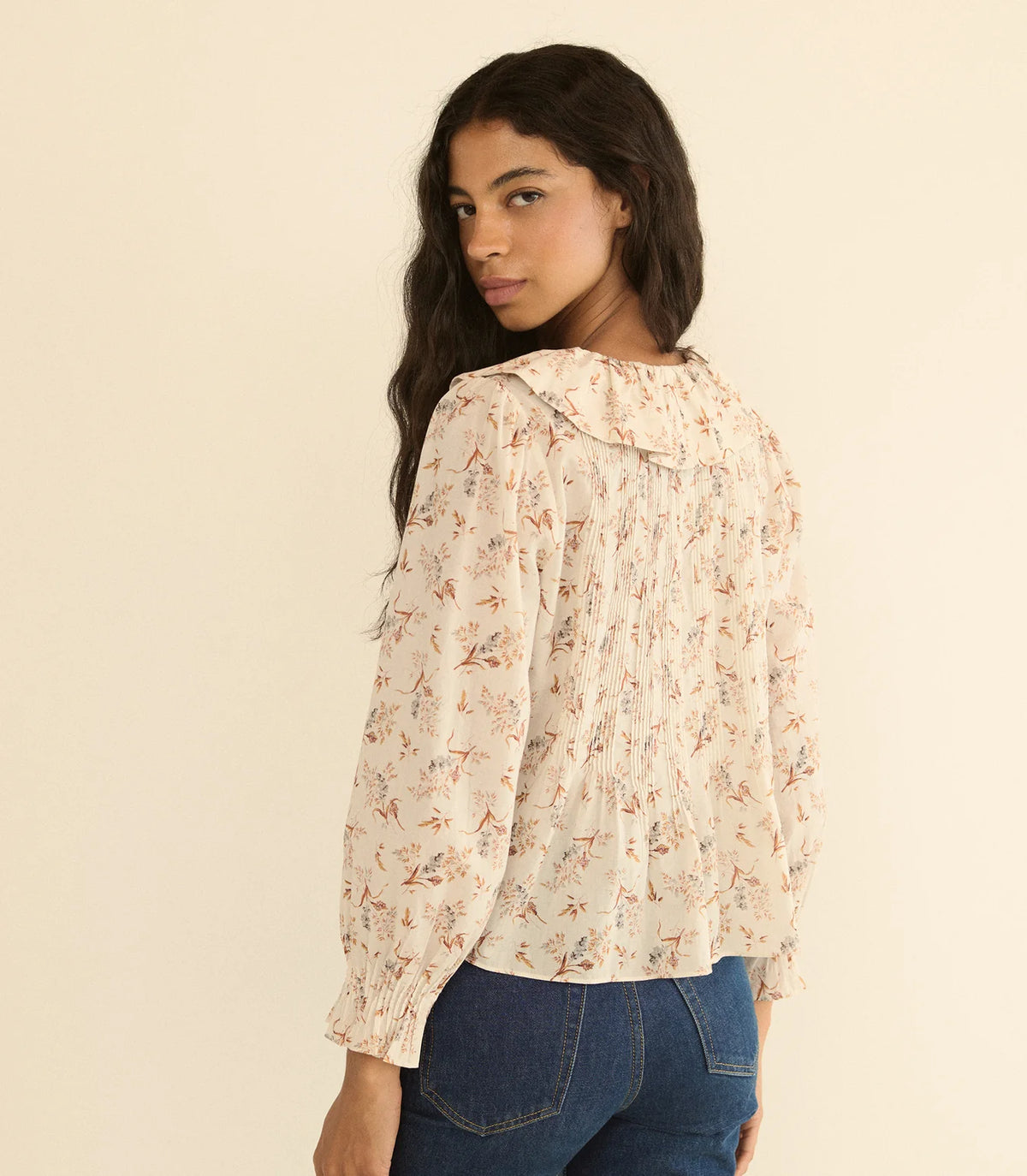Doen Hardy Top - Creme Windswept Meadow