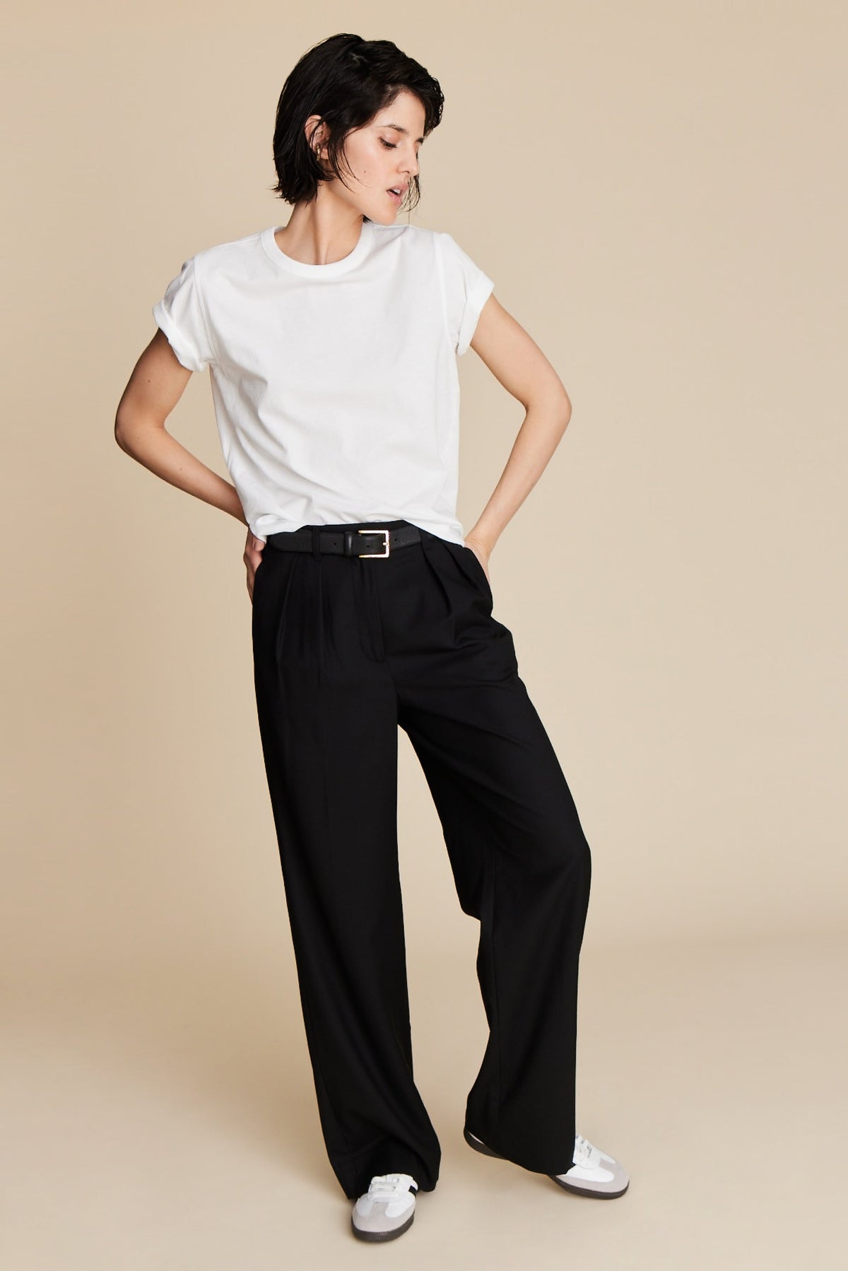 The Iconically Soft Perfect Tee in White - WS