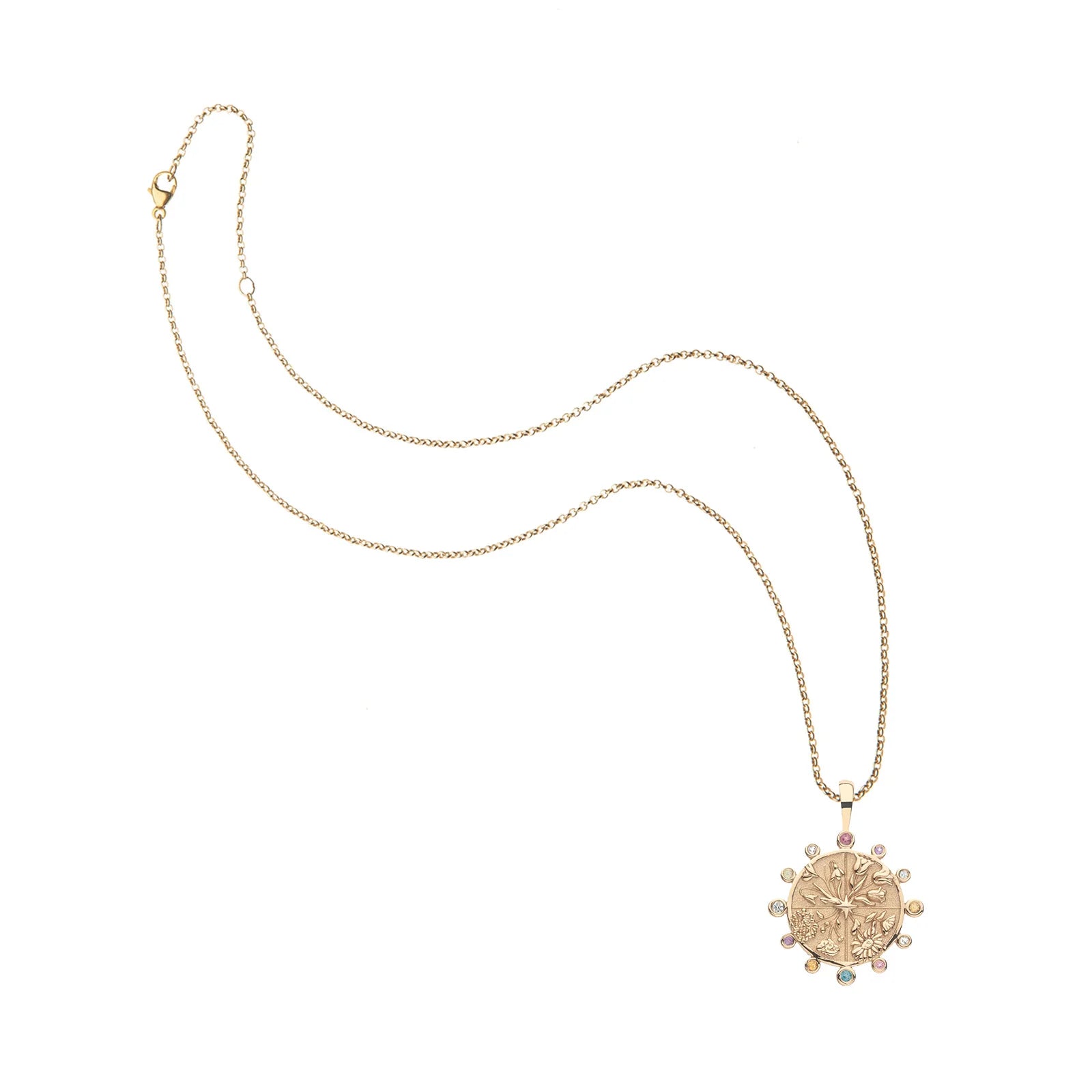 Jane Win HOPE Petite Embellished Coin