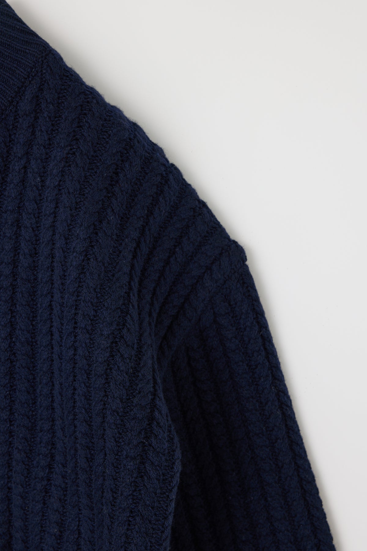 MV CABLE KNIT BLOUSON