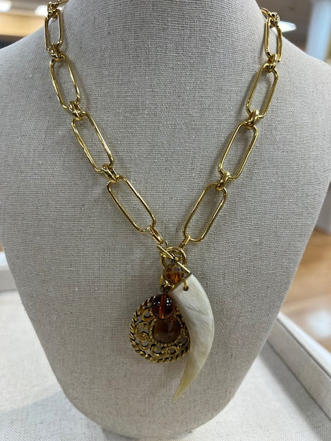 Cara Brown Designs Charm Necklace