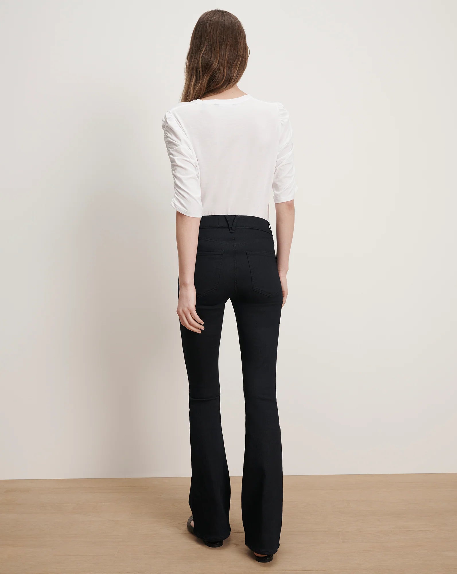 Veronica Beard Beverly High Rise Skinny Flare Jean