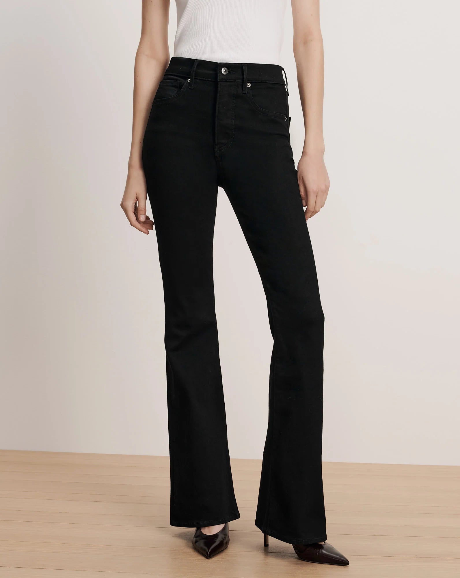 Veronica Beard Beverly Skinny-Flare Jean