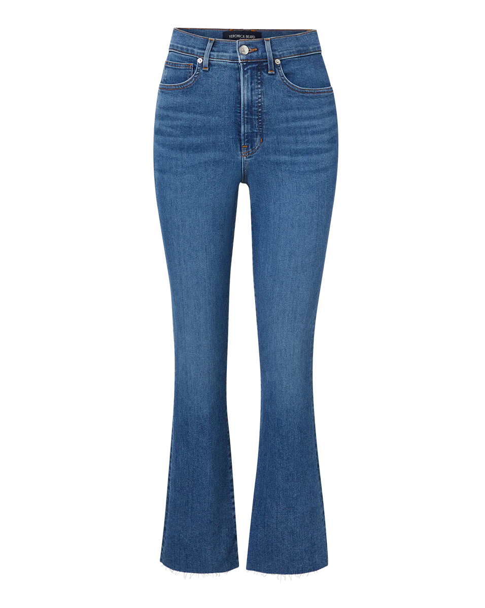 Veronica Beard Carolina Ankle Skinny Flare Jean