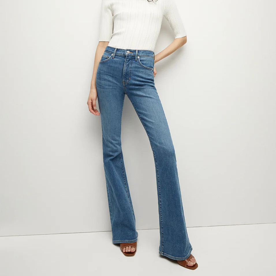 Veronica Beard Beverly Skinny Flare Jean