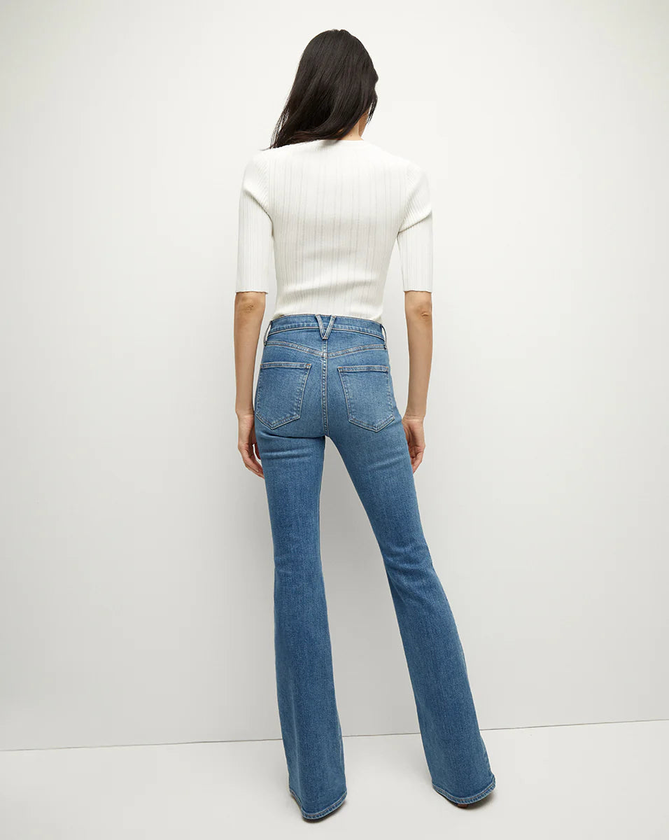 Veronica Beard Beverly Skinny Flare Jean