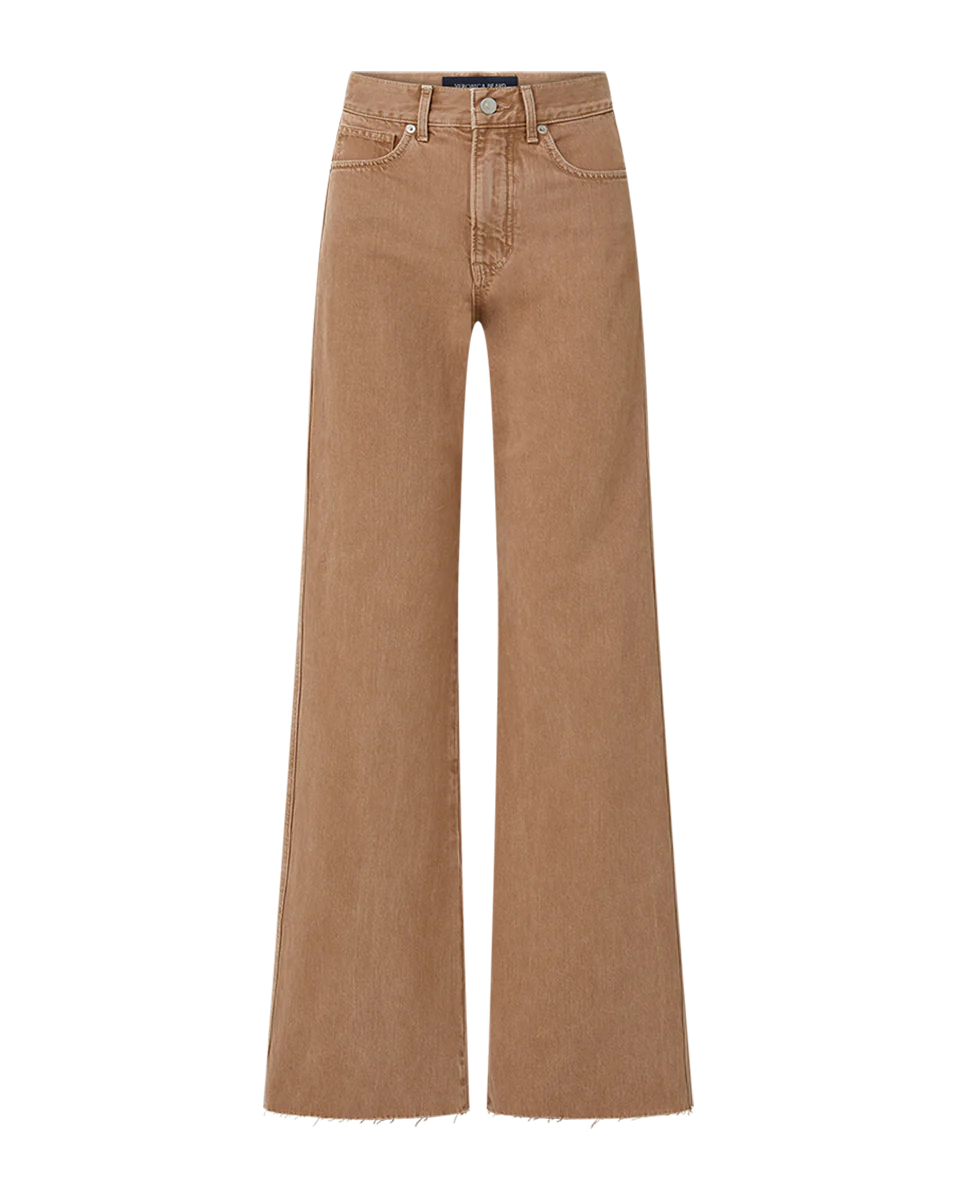 Veronica Beard Taylor H/R Wide Leg Jean