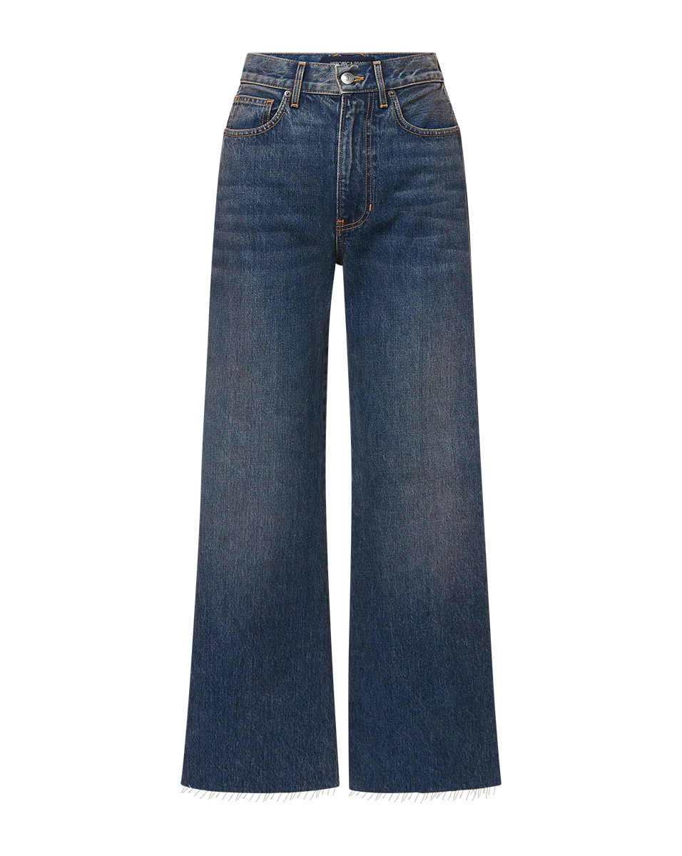 Veronica Beard Taylor Cropped H/R Jean