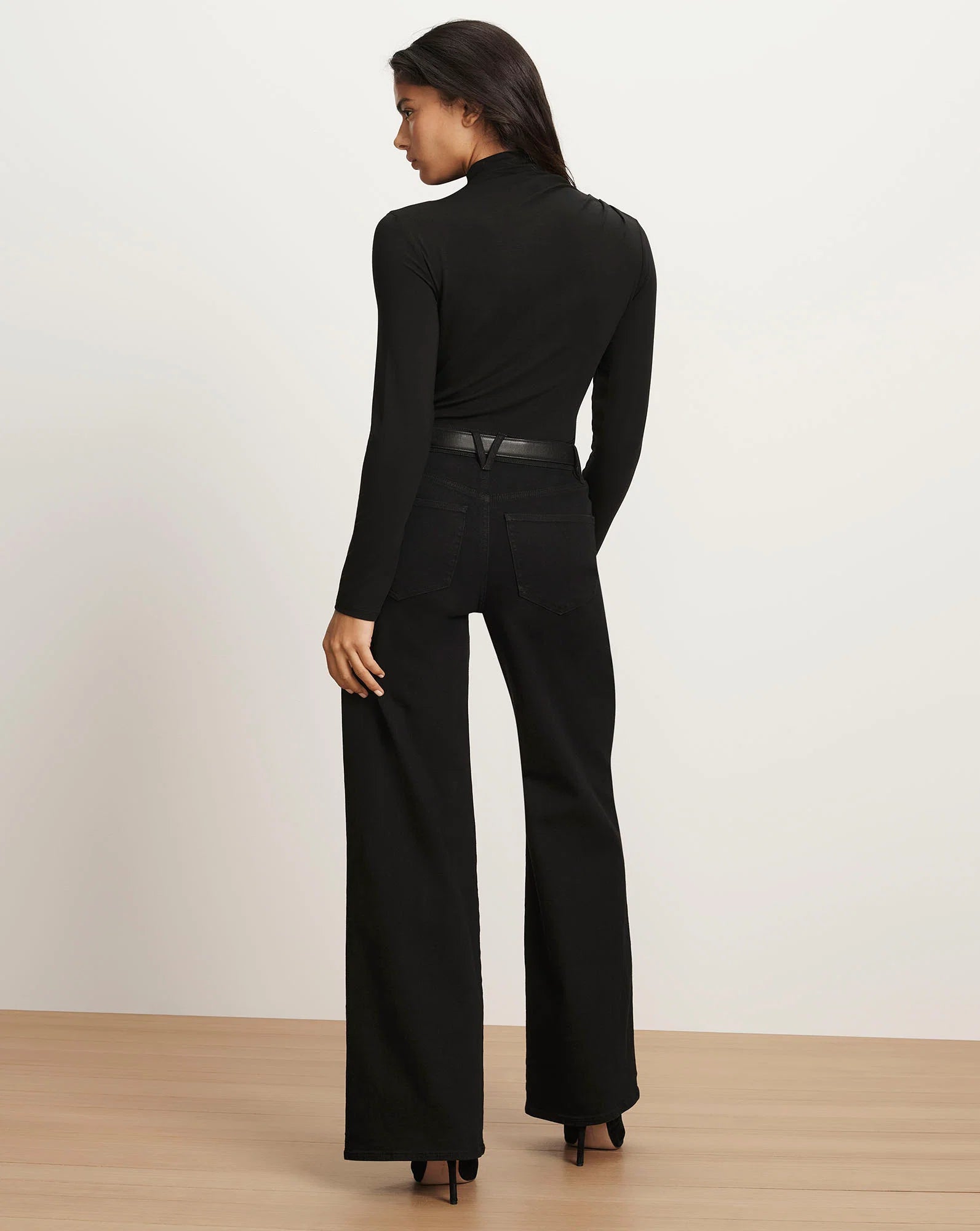 Veronica Beard Mylie Mock-Neck Top