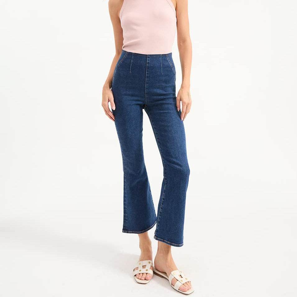 Veronica Beard Carson Off Duty Ankle Flare Jean