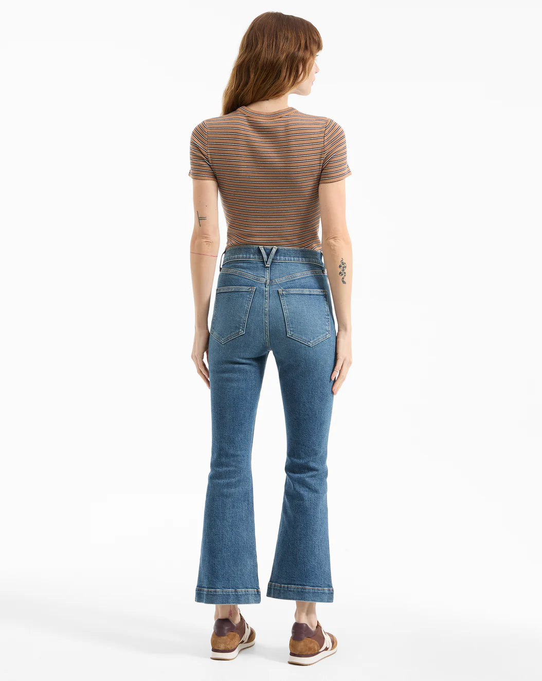 Veronica Beard Carson Kick-Flare Jean