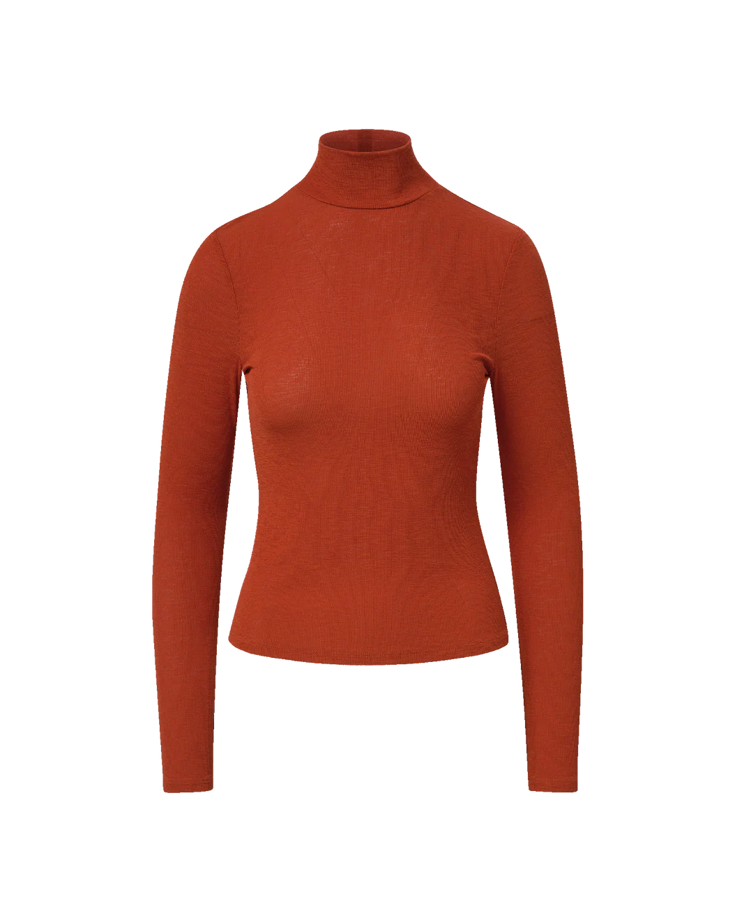 Veronica Beard Wyeth Turtleneck - Carnelian Red