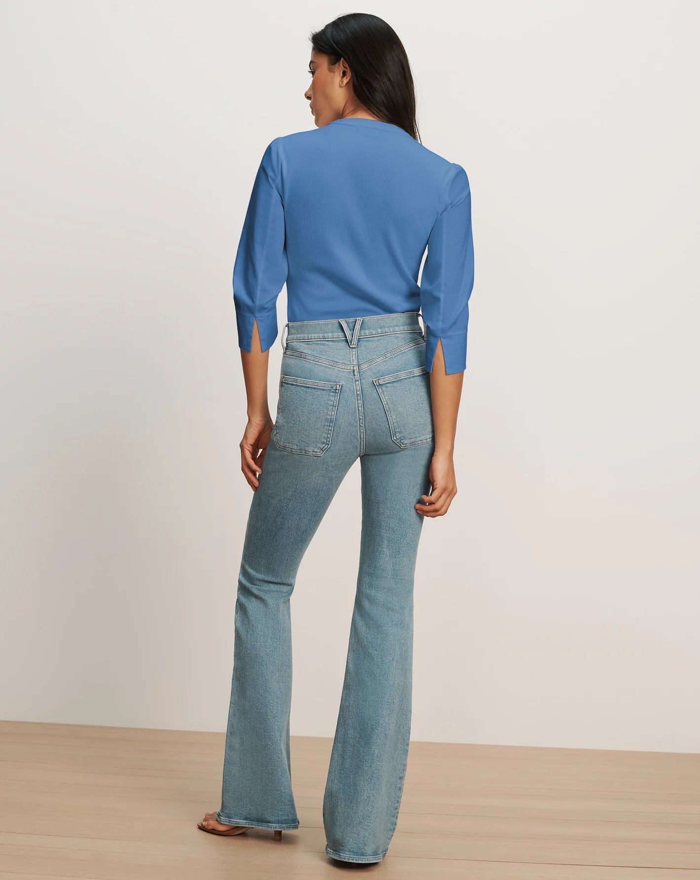 Veronica Beard Junia Mixed-Media T-Shirt