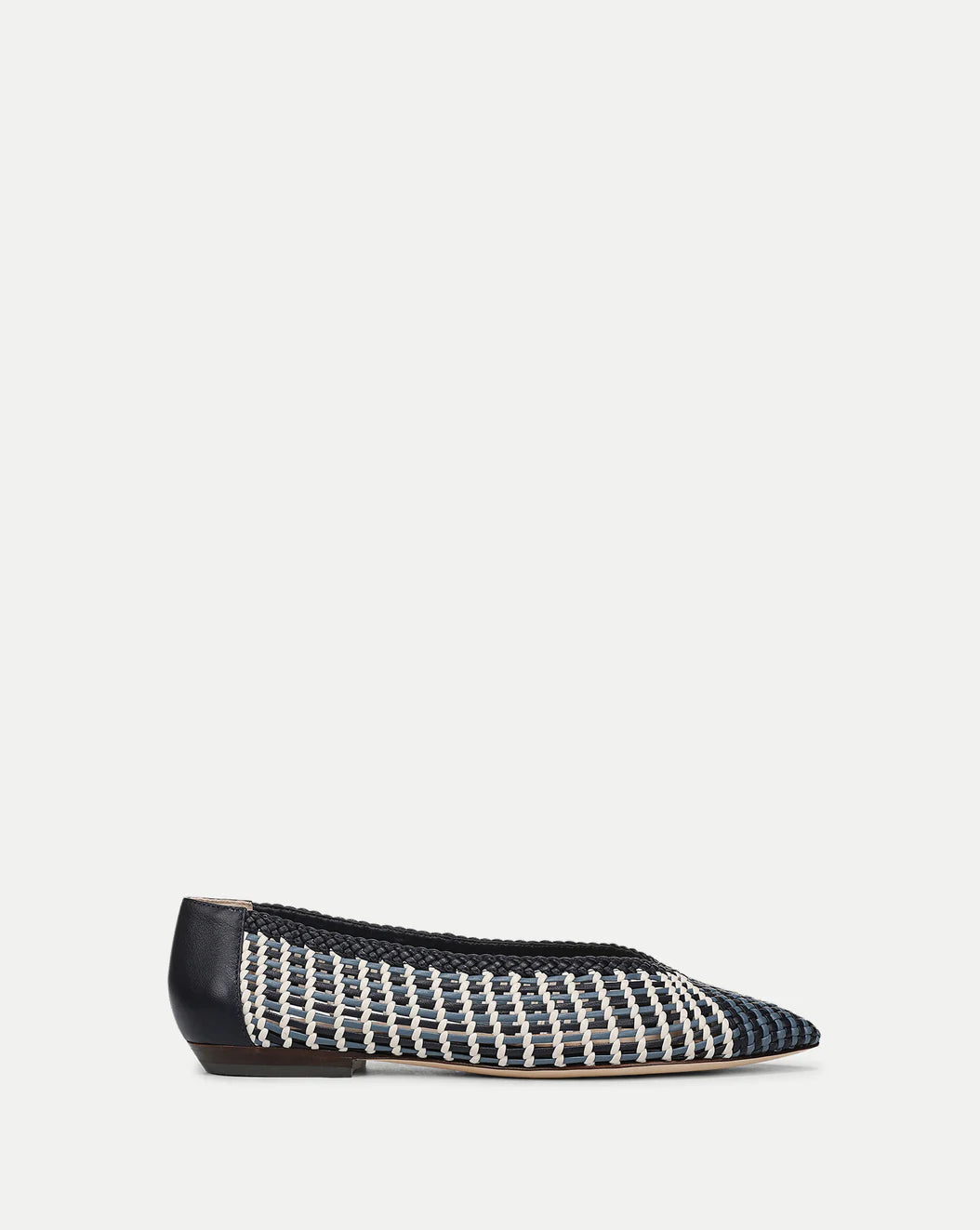 Veronica Beard Bancroft Woven Leather Flat