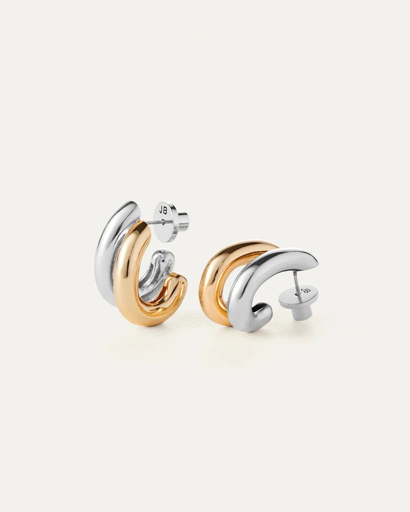 Jenny Bird Florence Earring - Two Tone