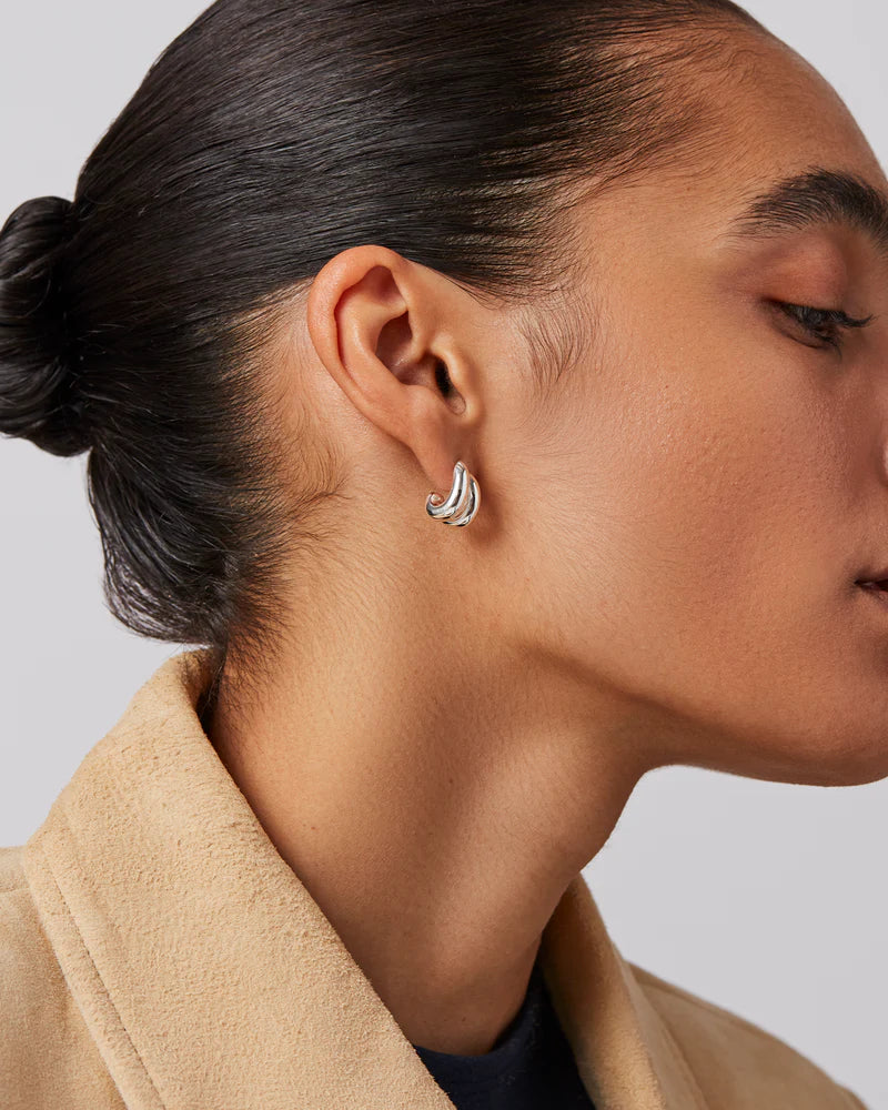 Jenny Bird Mini Florence Earrings - Silver