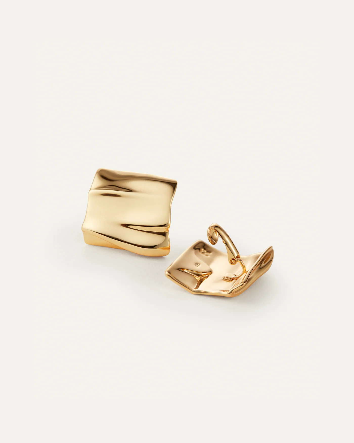 Jenny Bird Sundra Clip On Earrings - Gold