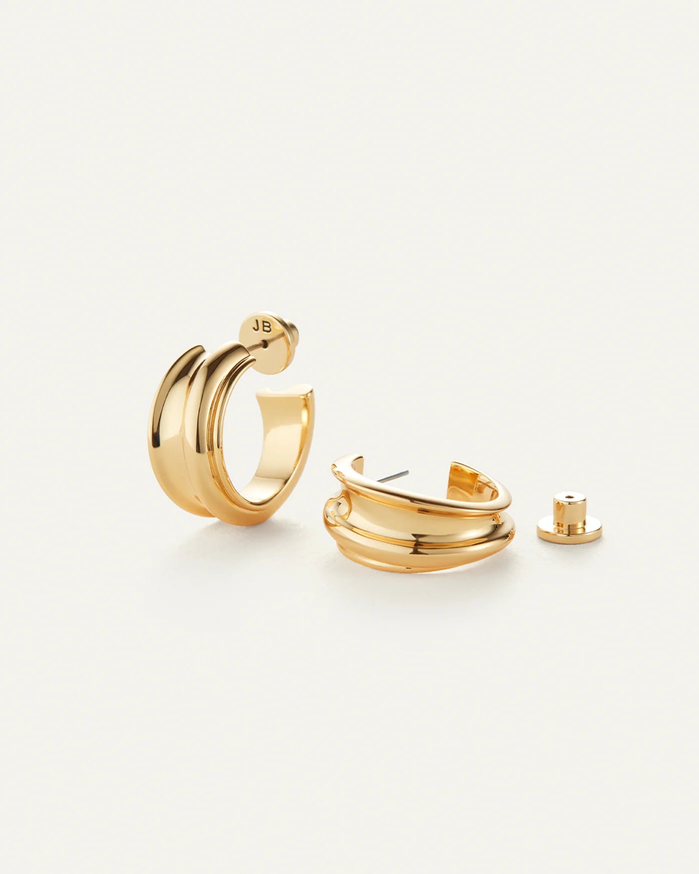 Jenny Bird Lennon Hoops - Gold