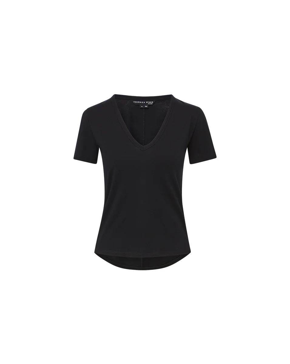 Veronica Beard Cindy V-Neck Tee