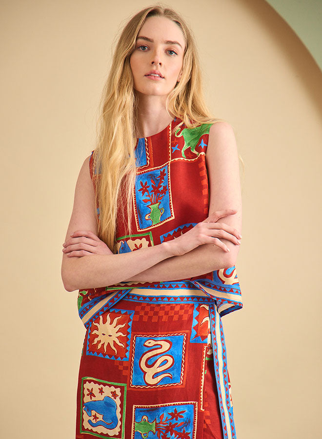 Paloma Wrap Skirt