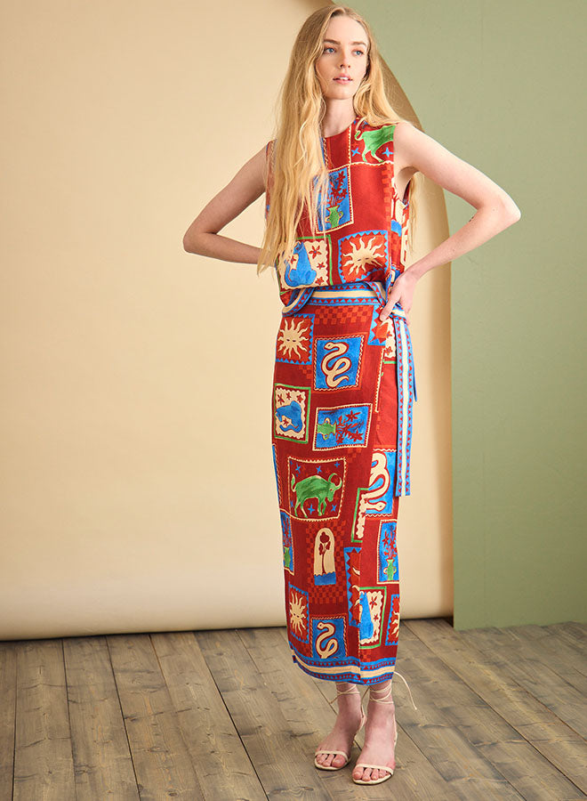Paloma Wrap Skirt