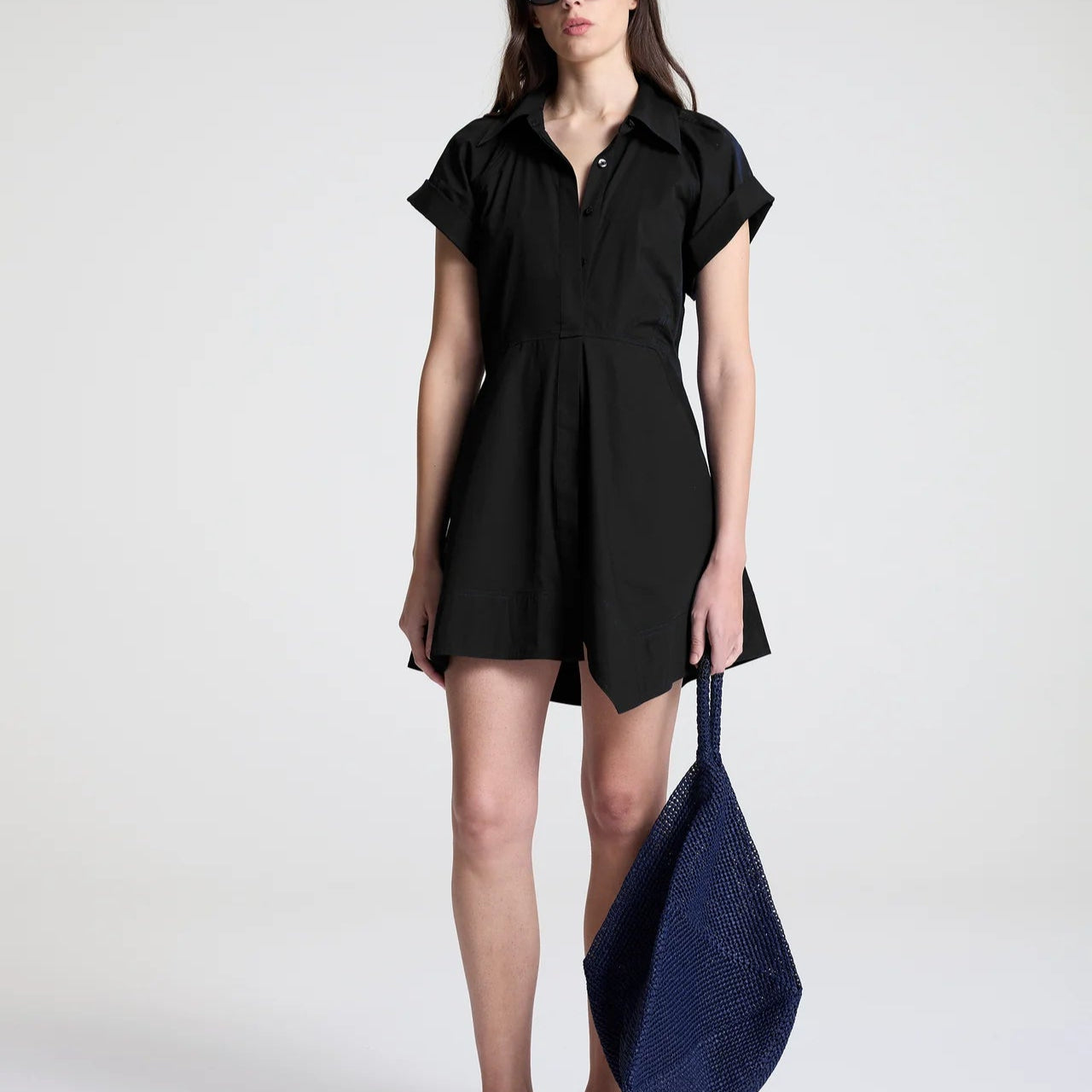 A.L.C. Julie Short Sleeve Shirt Dress