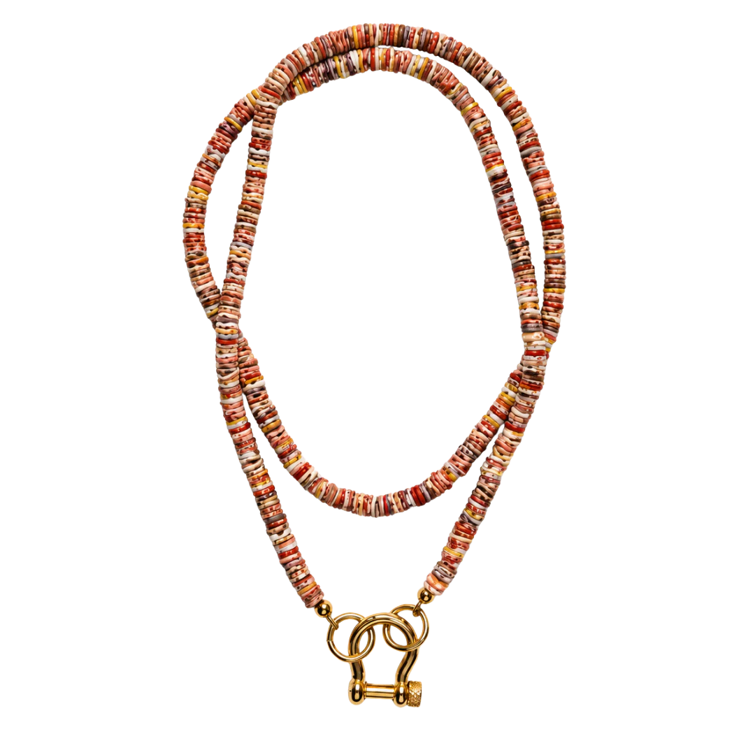 Spicy Dan Jam Shell Necklace