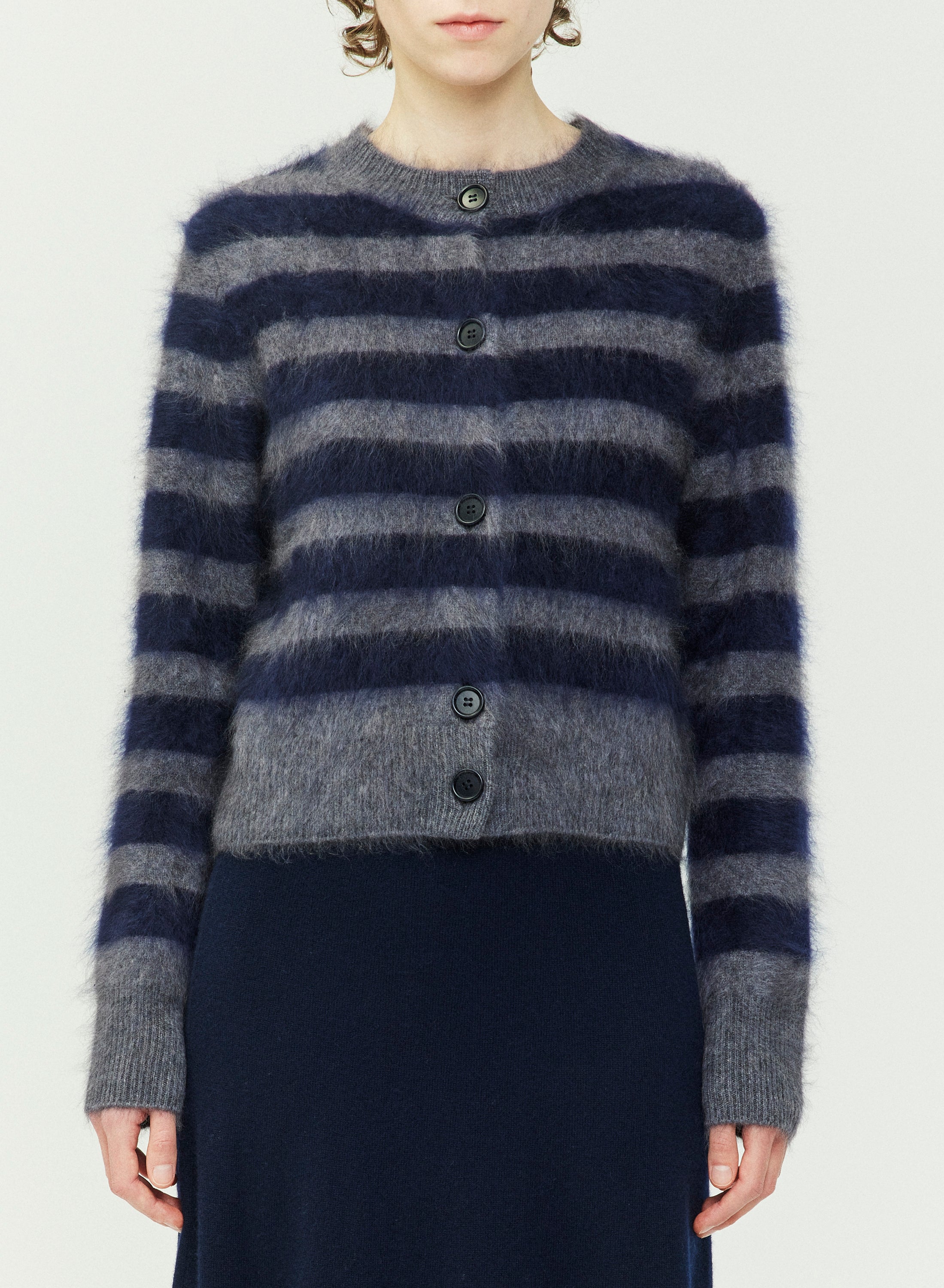 Azalea Stripes Cardigan
