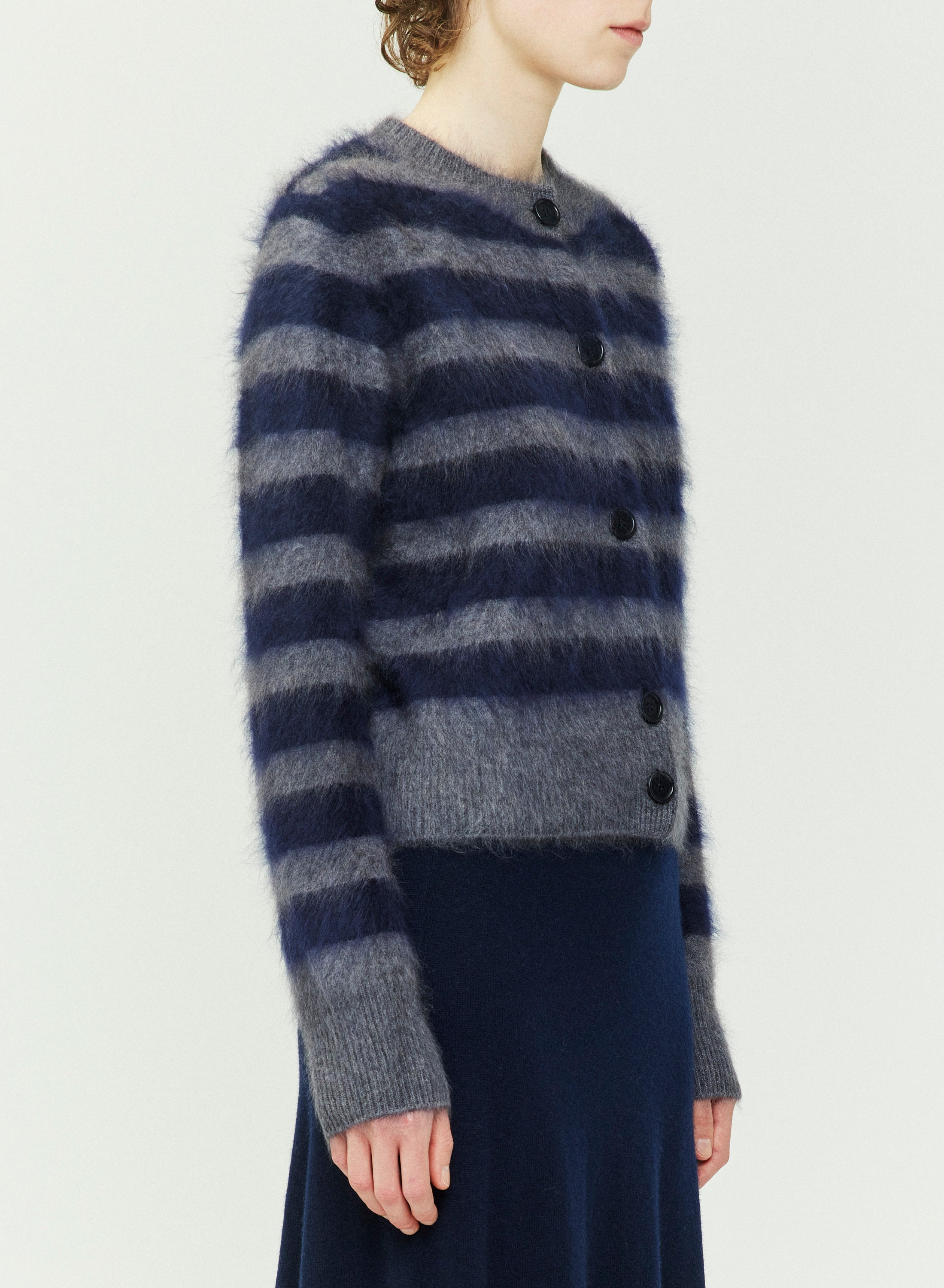 Azalea Stripes Cardigan